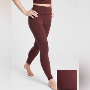 Athleta Inclination Motto Leggings